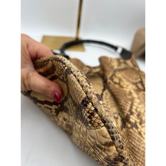 Gucci Vintage Tom Ford Python Bamboo Shoulder Bag [Refurbished] - Picture 13 of 15